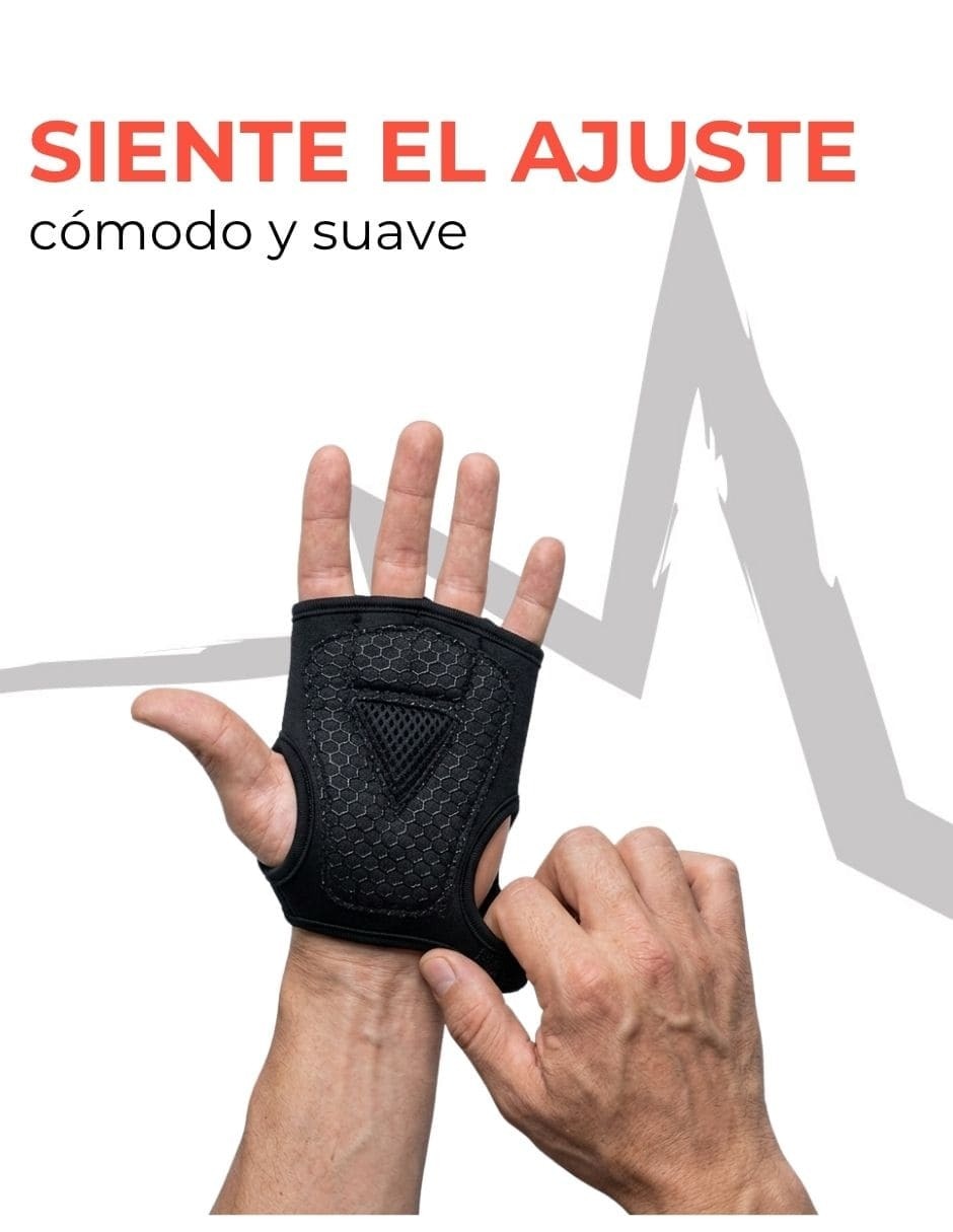 Guantes para fisicoculturismo halterofilia ecomlab unisex