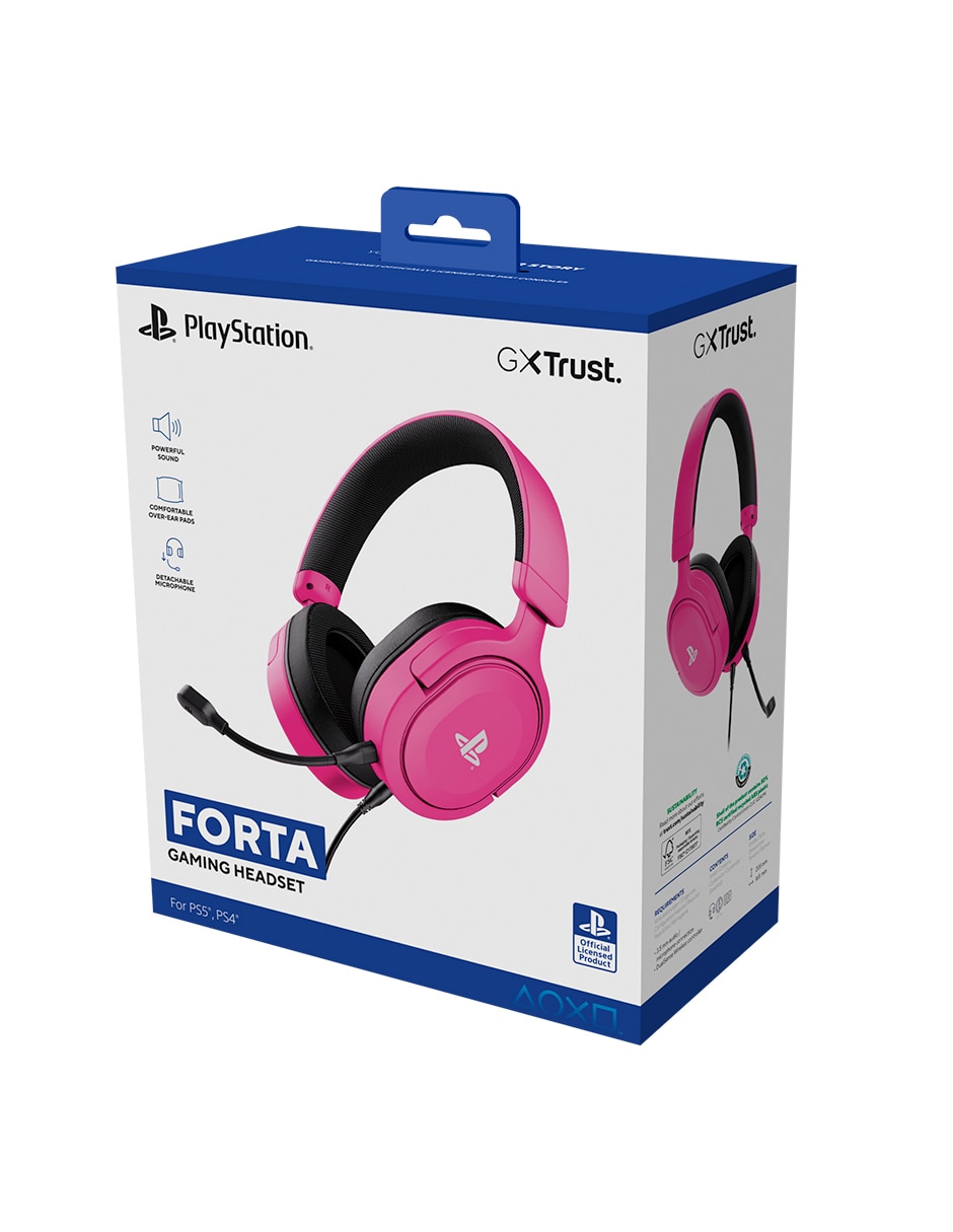 Audífonos gamer trust alámbrica gxt498 forta headset