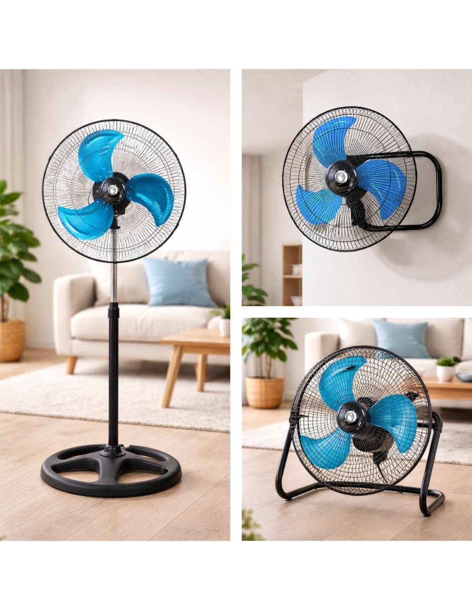 Ventilador 3 en 1 ecomlab3 velocidades