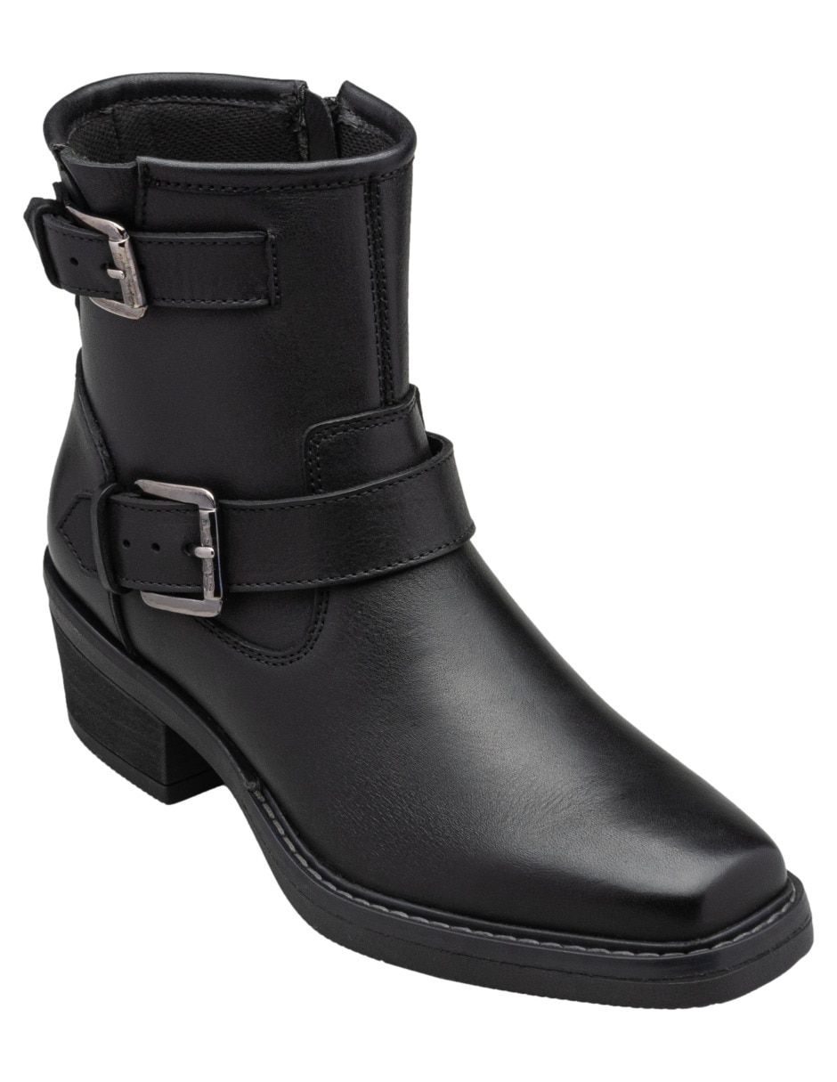 LEVI'S Bota arriba del tobillo levi's sally de piel para mujer