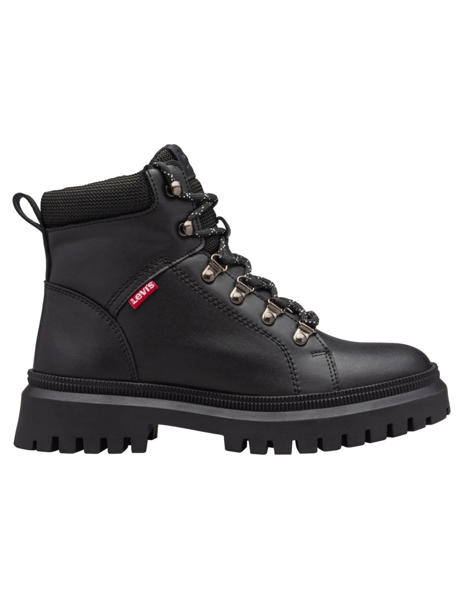 Bota arriba del tobillo levi's lennox de piel para mujer