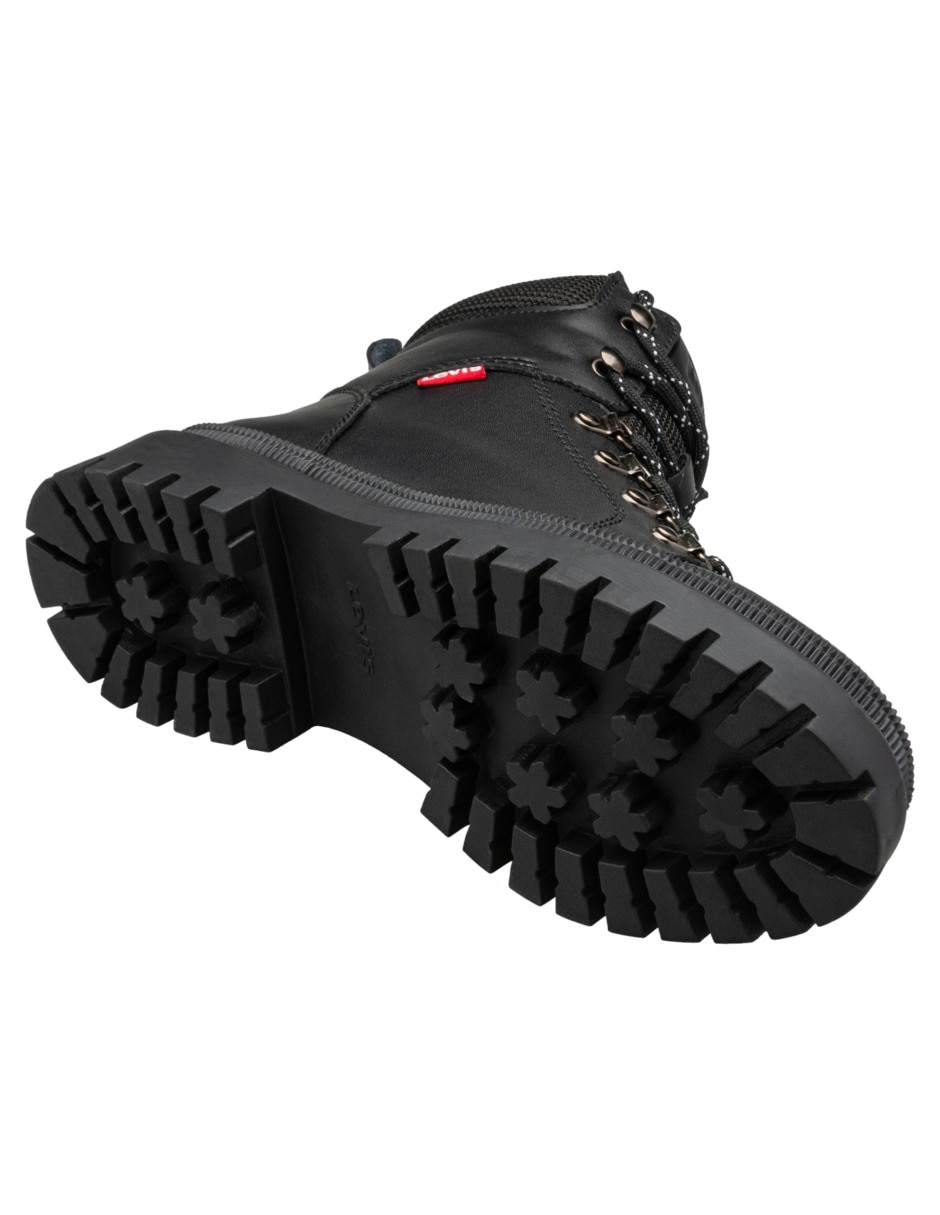 Bota arriba del tobillo levi's lennox de piel para mujer