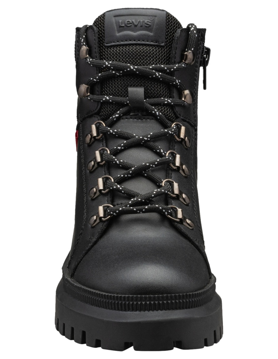 Bota arriba del tobillo levi's lennox de piel para mujer