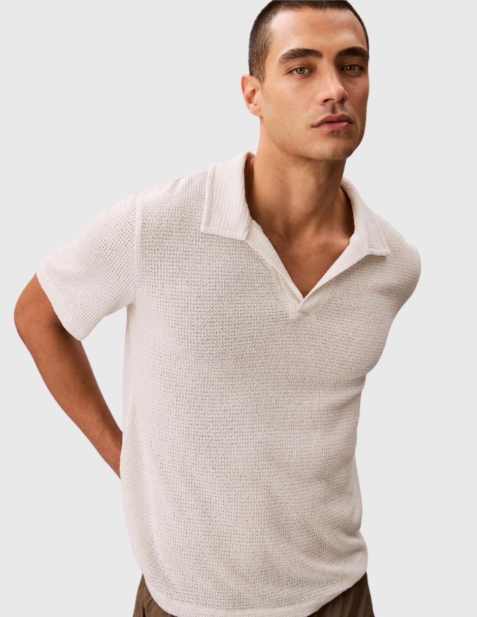 Playera cuello polo para hombre 3