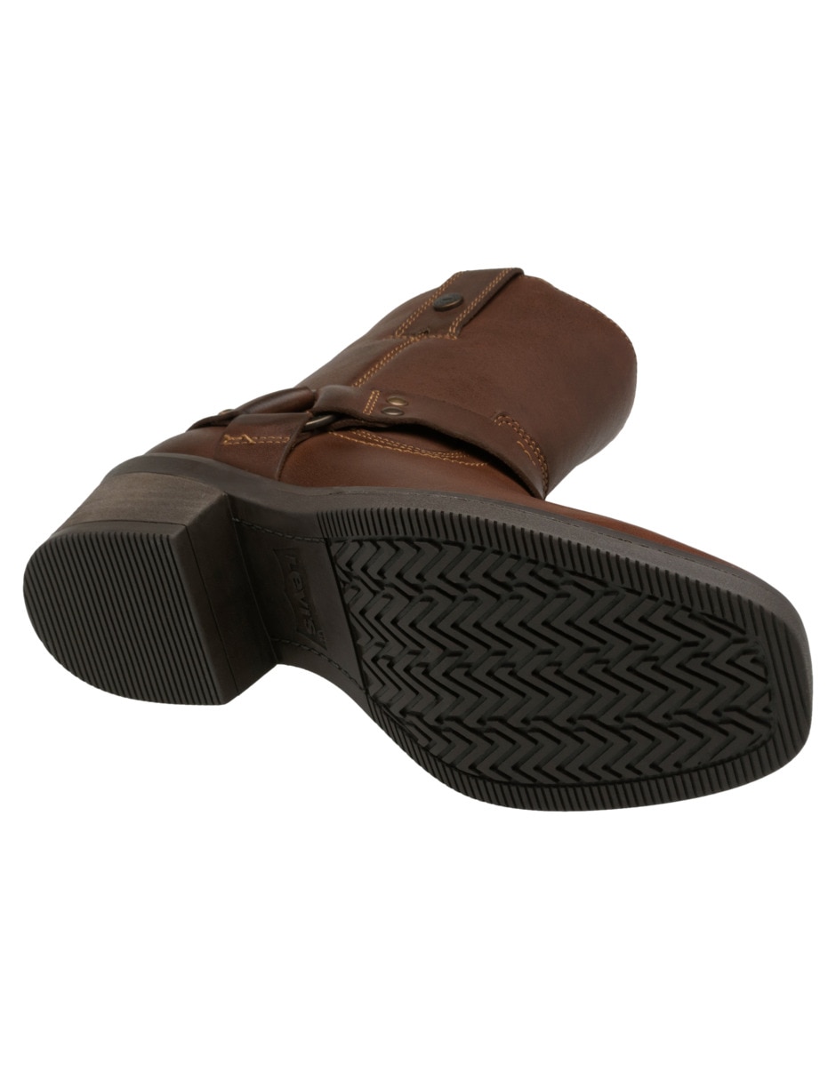 Bota al tobillo Levi's Sally de piel para mujer
