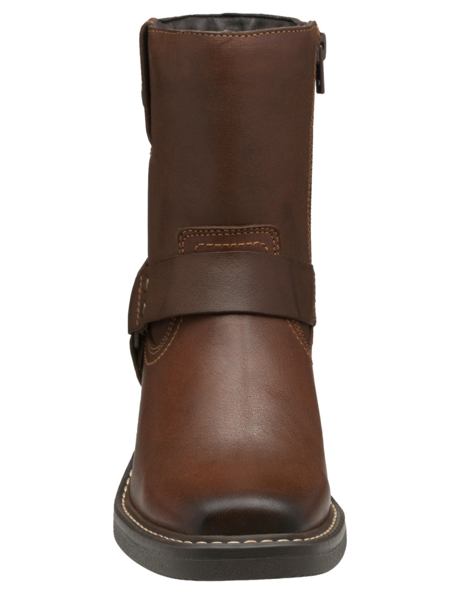 Bota al tobillo Levi's Sally de piel para mujer