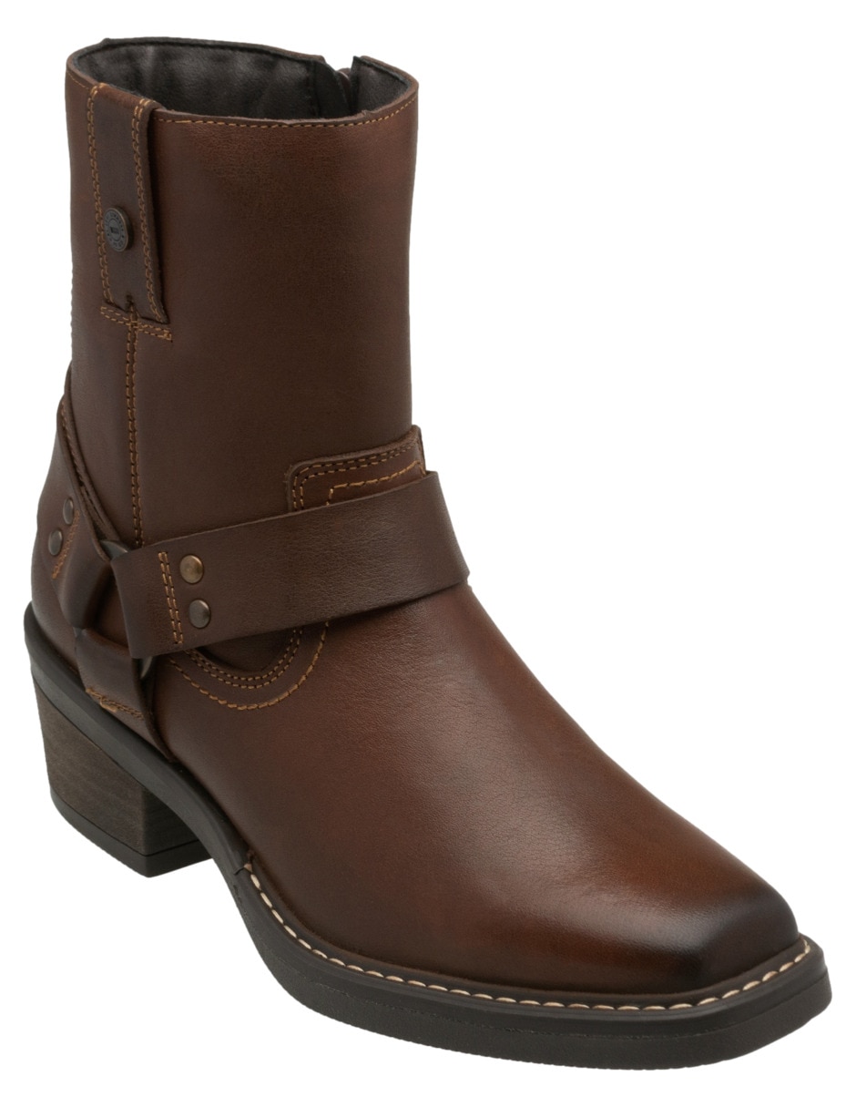 LEVI'S Bota al tobillo levi's sally de piel para mujer