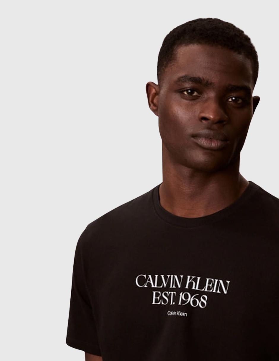 Playera cuello redondo para hombre