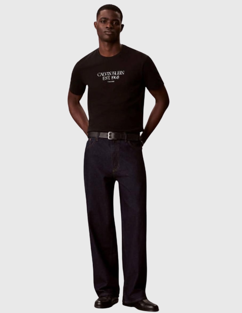 Playera cuello redondo para hombre