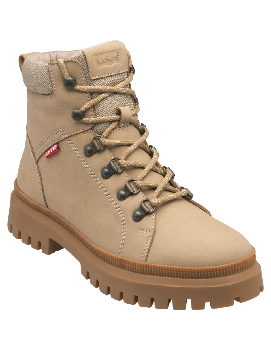 LEVI'S Bota arriba del tobillo levi's lennox de piel para mujer