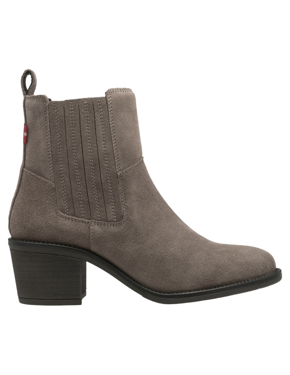 Bota al tobillo de piel para mujer 5