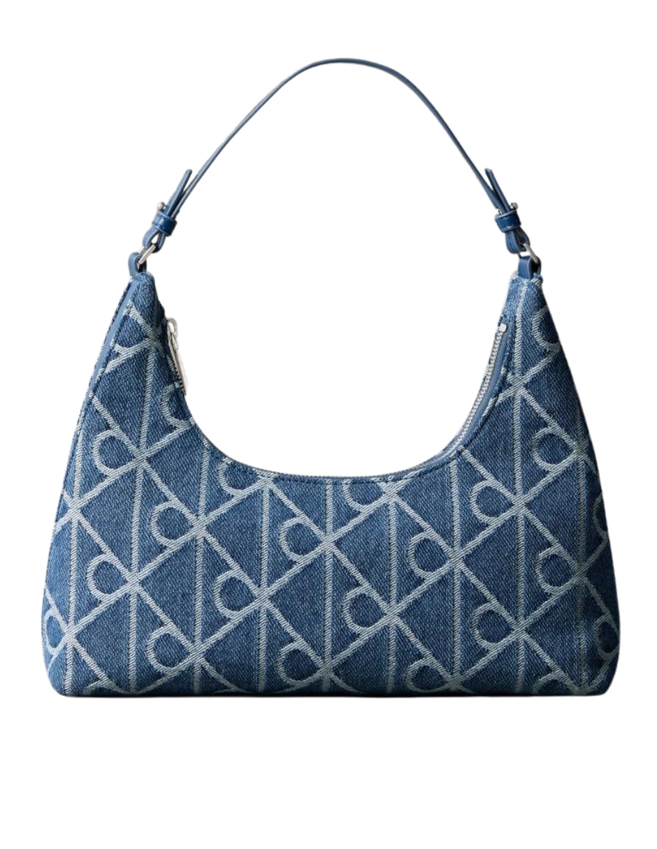 Bolsa shoulder taza de algodón mujer
