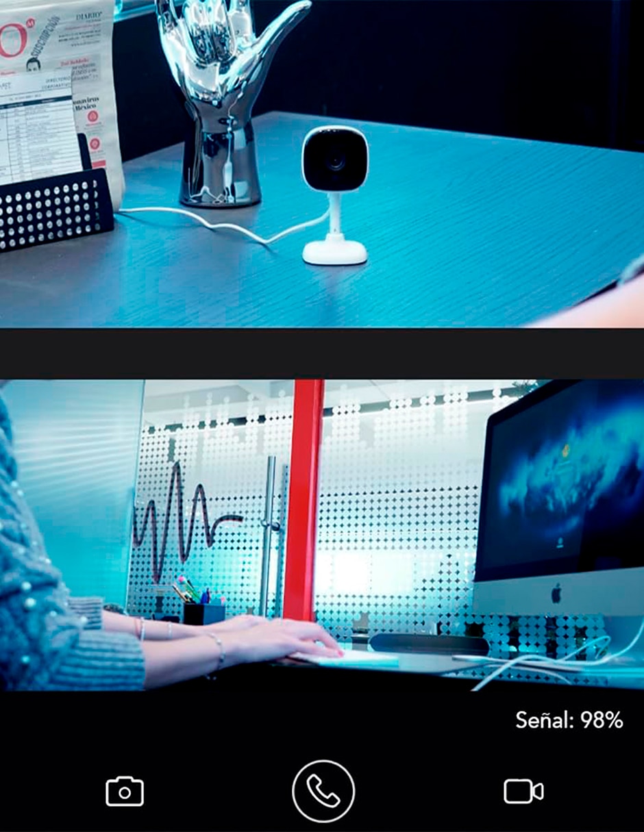 Cámara de seguridad inalámbrica Full HD 90 para interior y exterior 4