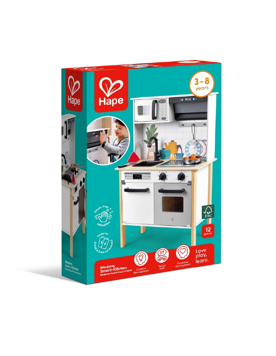 Cocina juguete Hape con luz y sonido