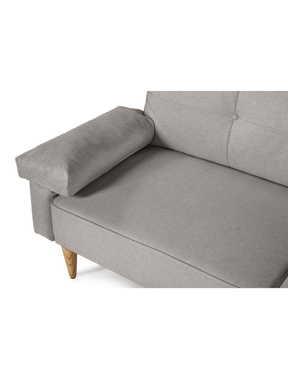 Sofa cama armable Yarvis con soft foam de lino 5