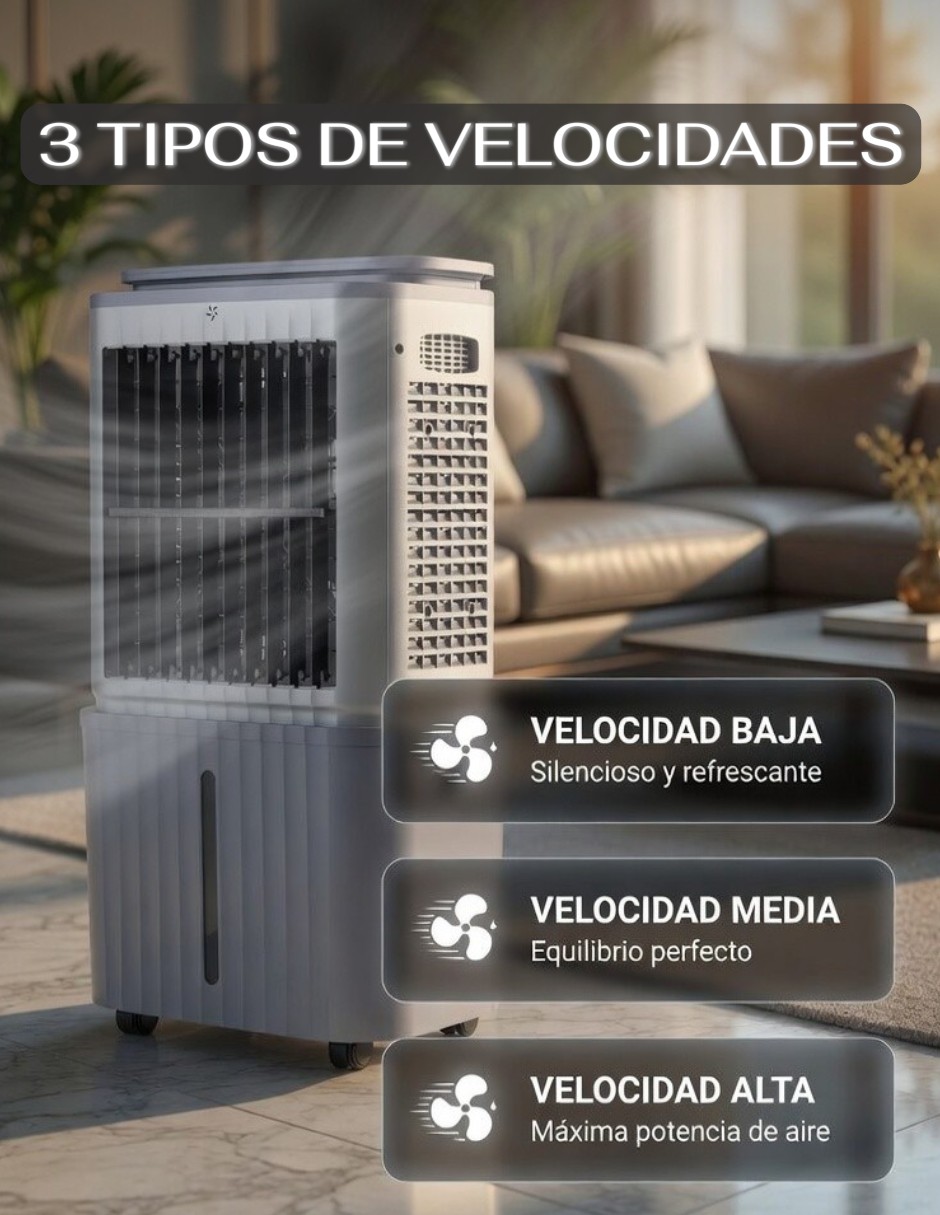 Ventilador 3 en 1 CM-TOP con control remoto 3 velocidades