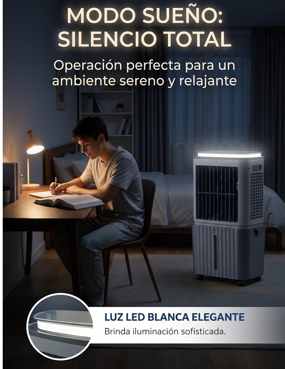 Ventilador 3 en 1 CM-TOP con control remoto 3 velocidades
