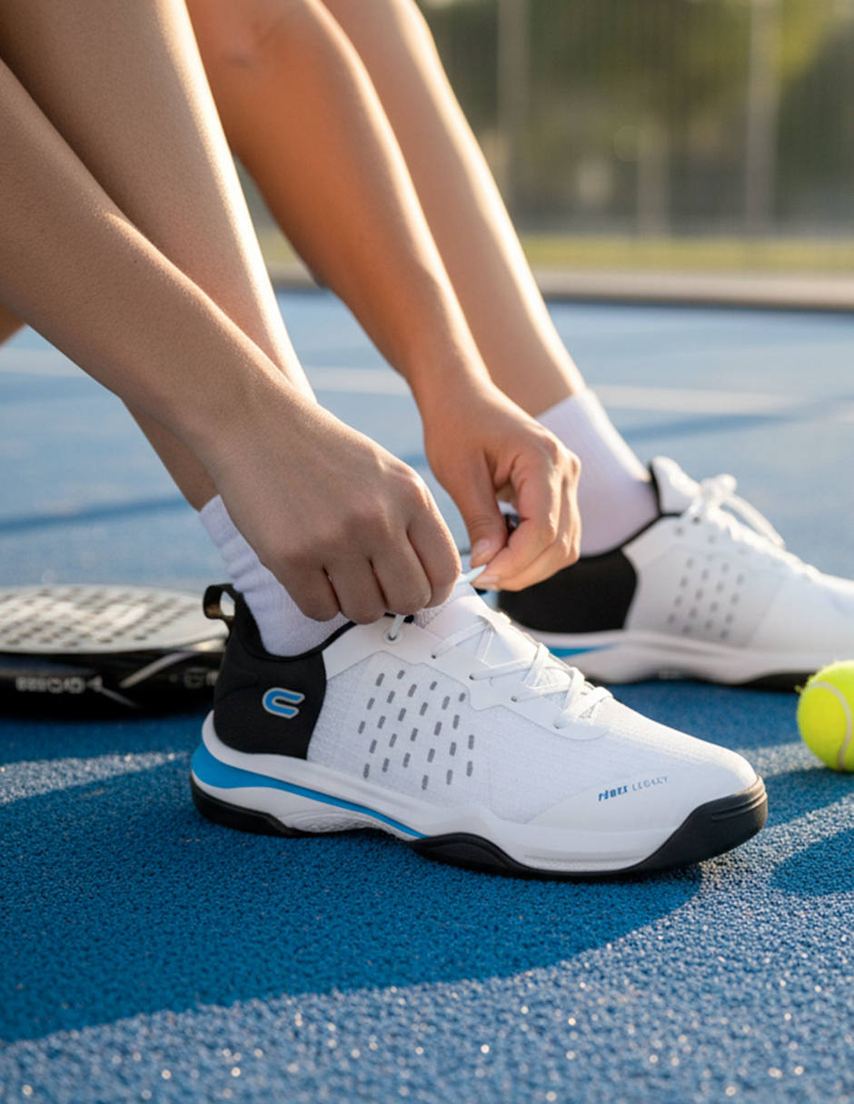 Tenis de piel (si aplica) COURT OFICIAL Smash Dama de Mujer para Pádel