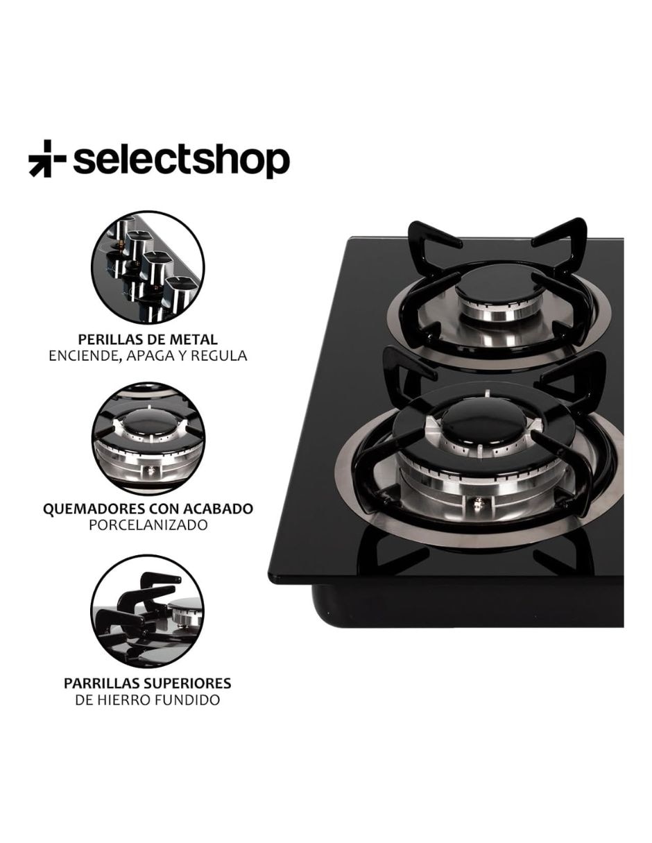 Parrilla electrica empotrable 4