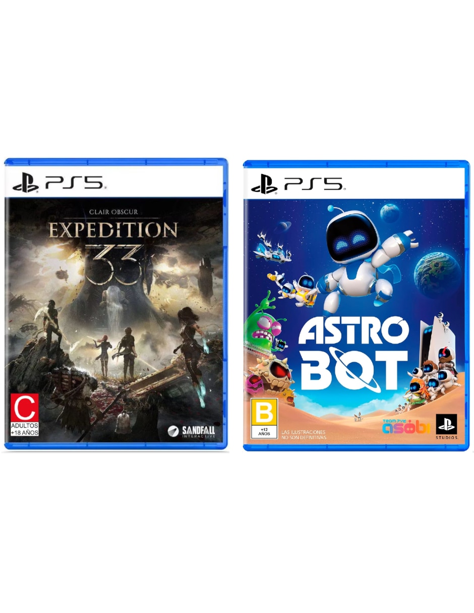 Clair obscur: expedition 33 + astro bot bundle para ps5