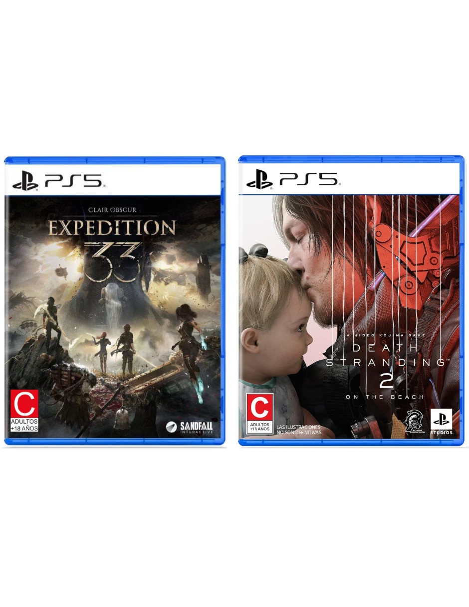 Clair obscur: expedition 33 + death stranding 2: on the beach bundle para ps5