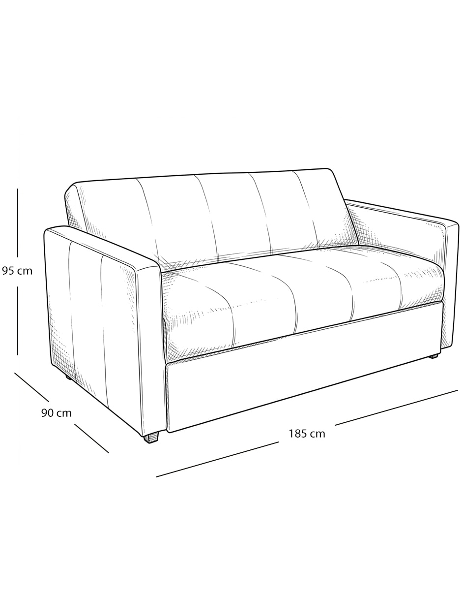 sofa cama ikasa muebles de madera y tela