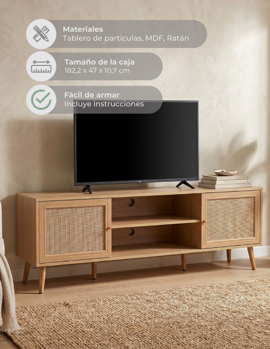Mueble de tv armable de MDF Mueble de tv armable de MDF