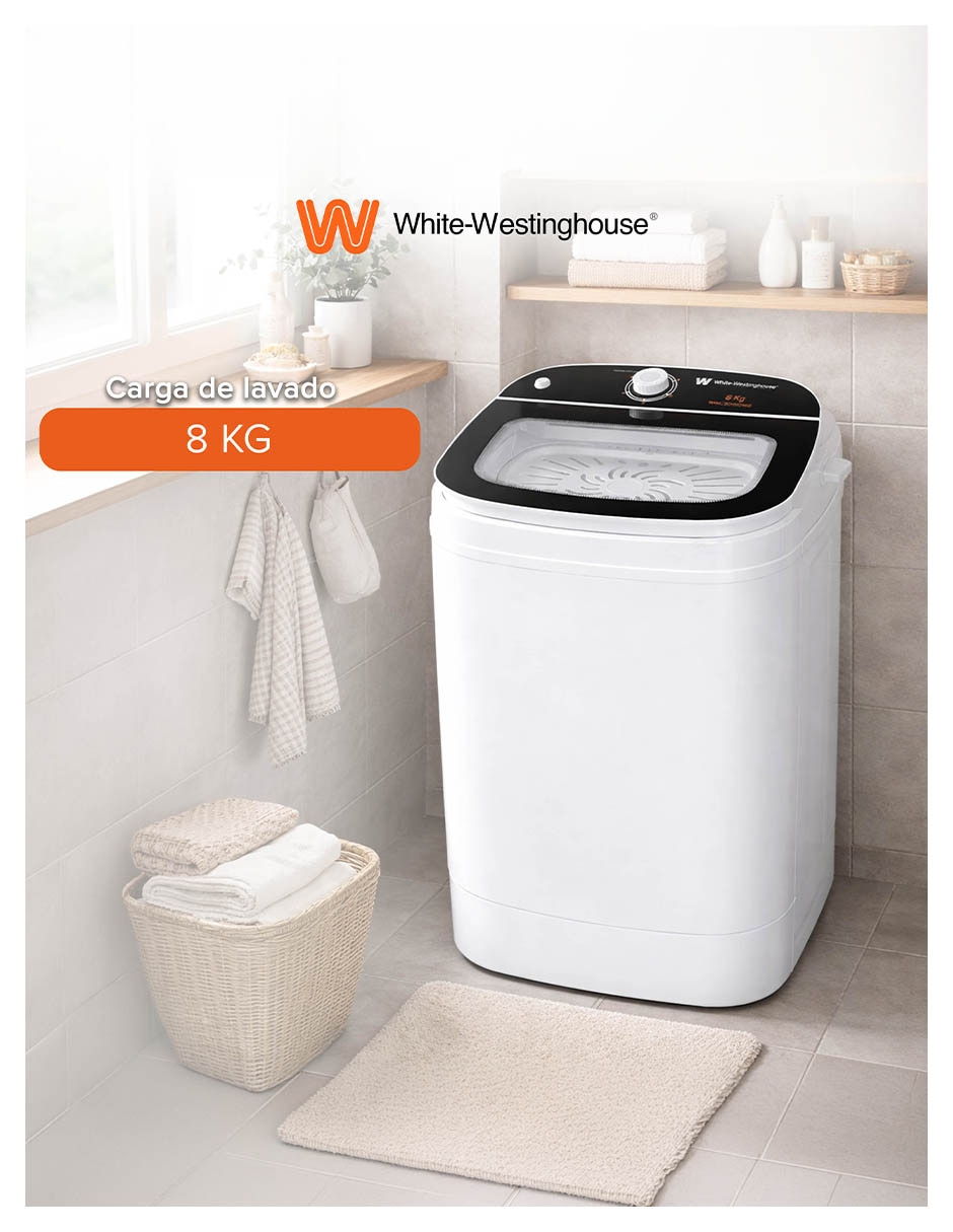 Secadora electrónica de 8 kg con 5 ciclos WWCSD1003MG 4