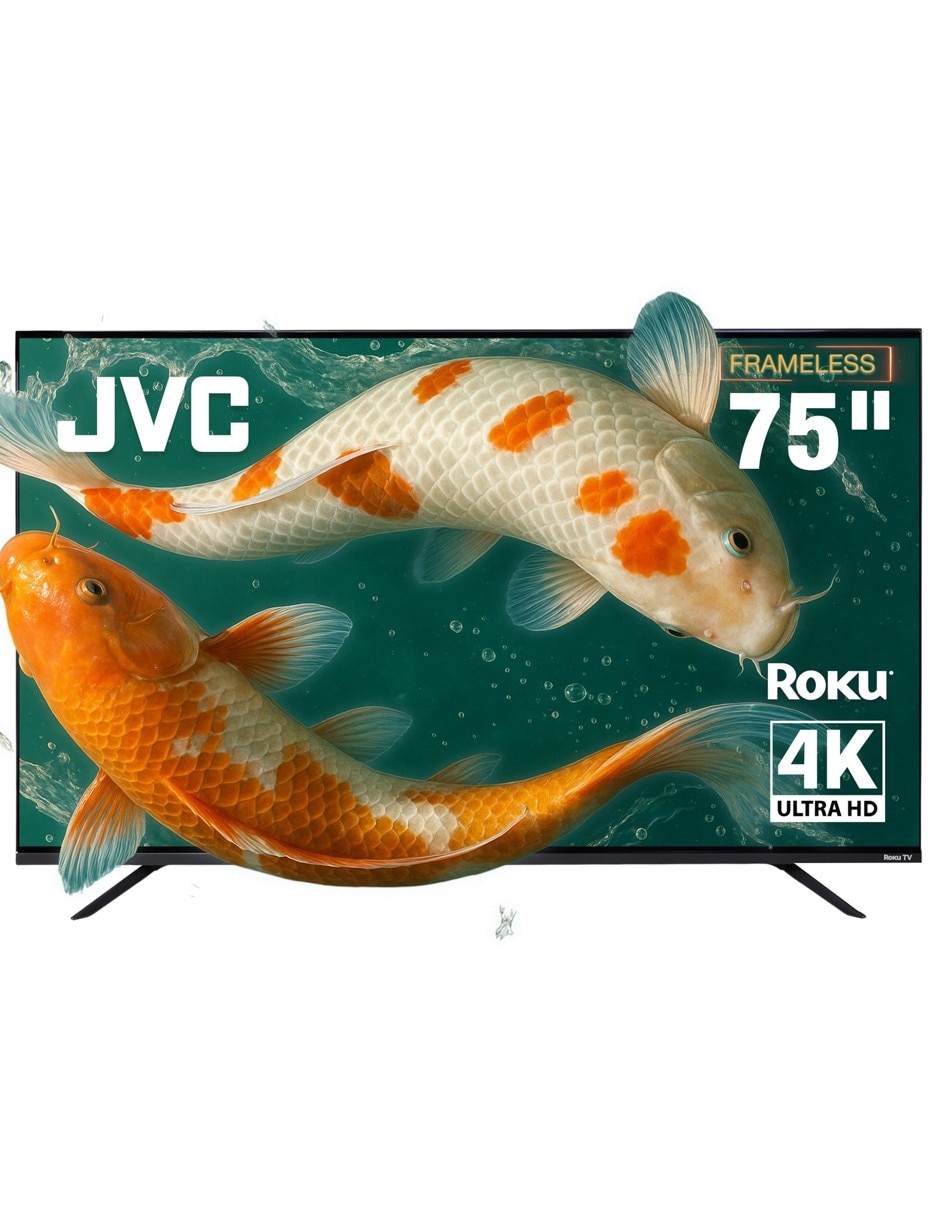 Pantalla Smart TV LED de 75 pulgadas 4K SI75URF con Roku TV