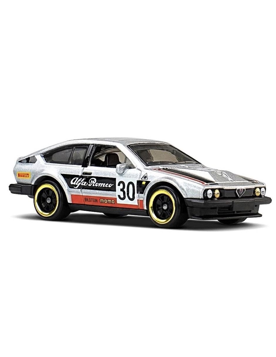 Figura hot wheels vintage club 1968 alfa romeo gtv6 30 estándar mattel