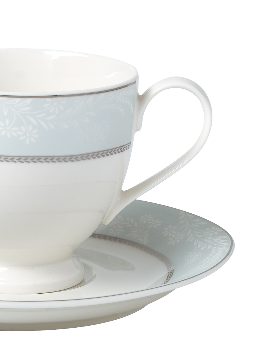 Vajilla Blue Mint de porcelana para 12 personas 12