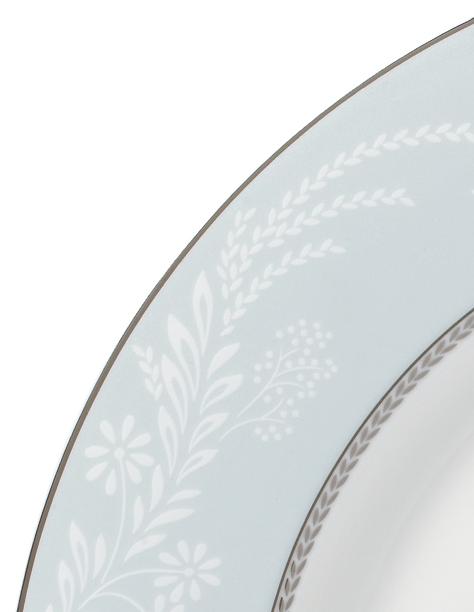 Vajilla Blue Mint de porcelana para 12 personas 15