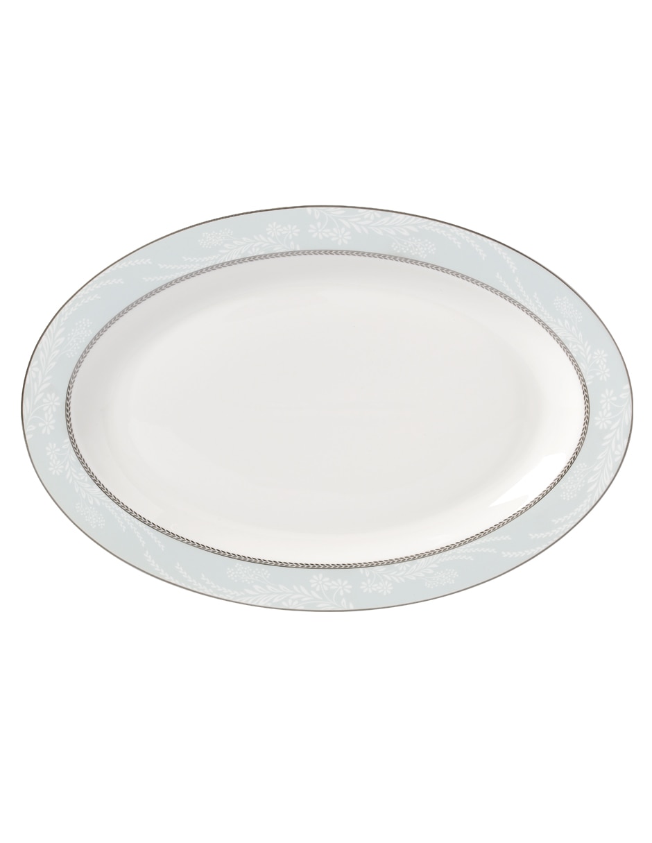 Vajilla Blue Mint de porcelana para 12 personas 5
