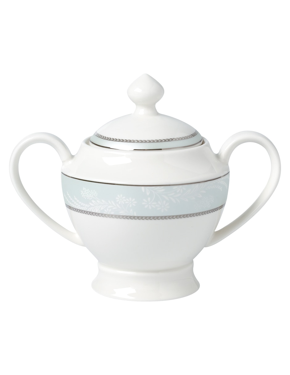 Vajilla Blue Mint de porcelana para 12 personas 8