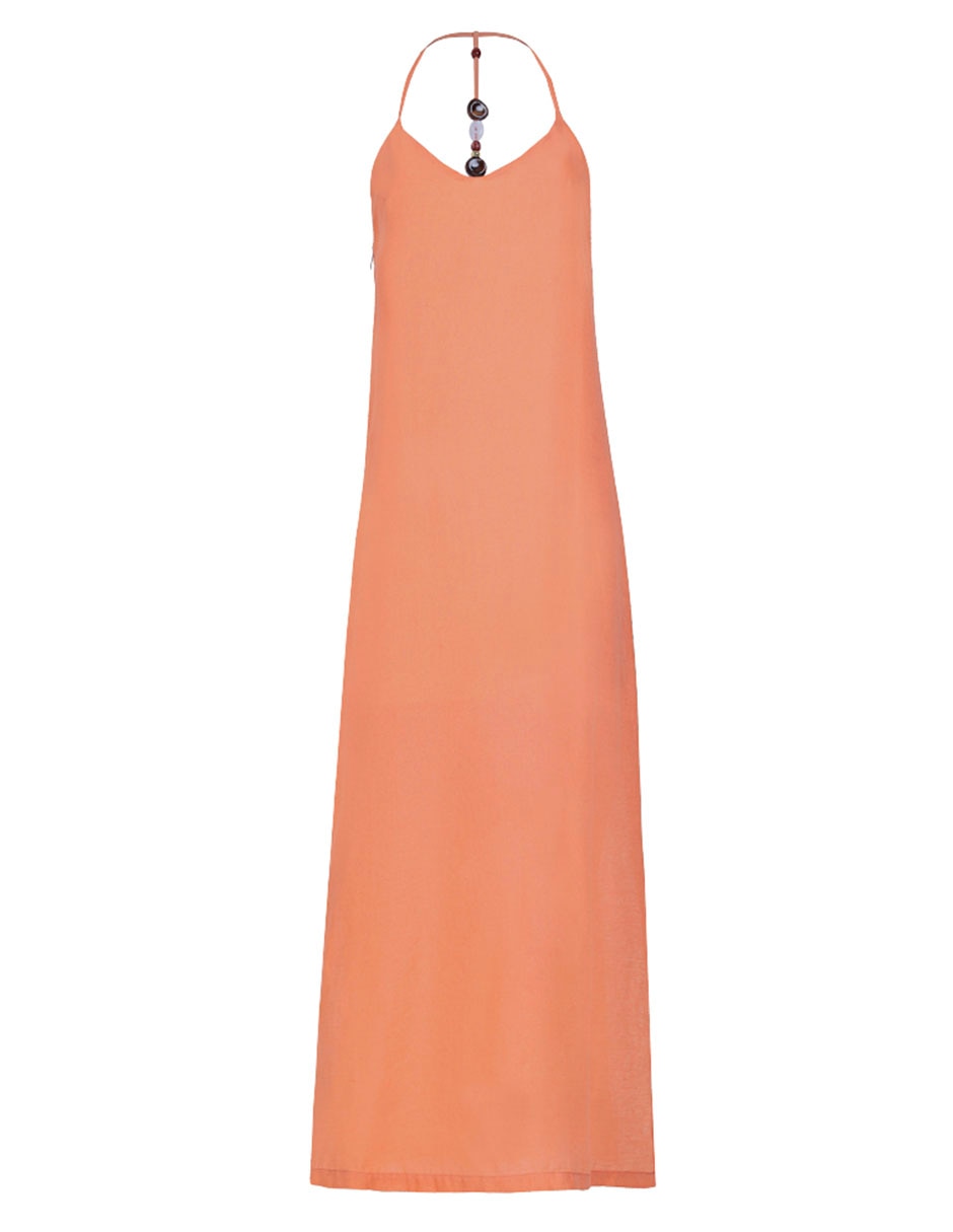 Vestido largo playa para mujer 5