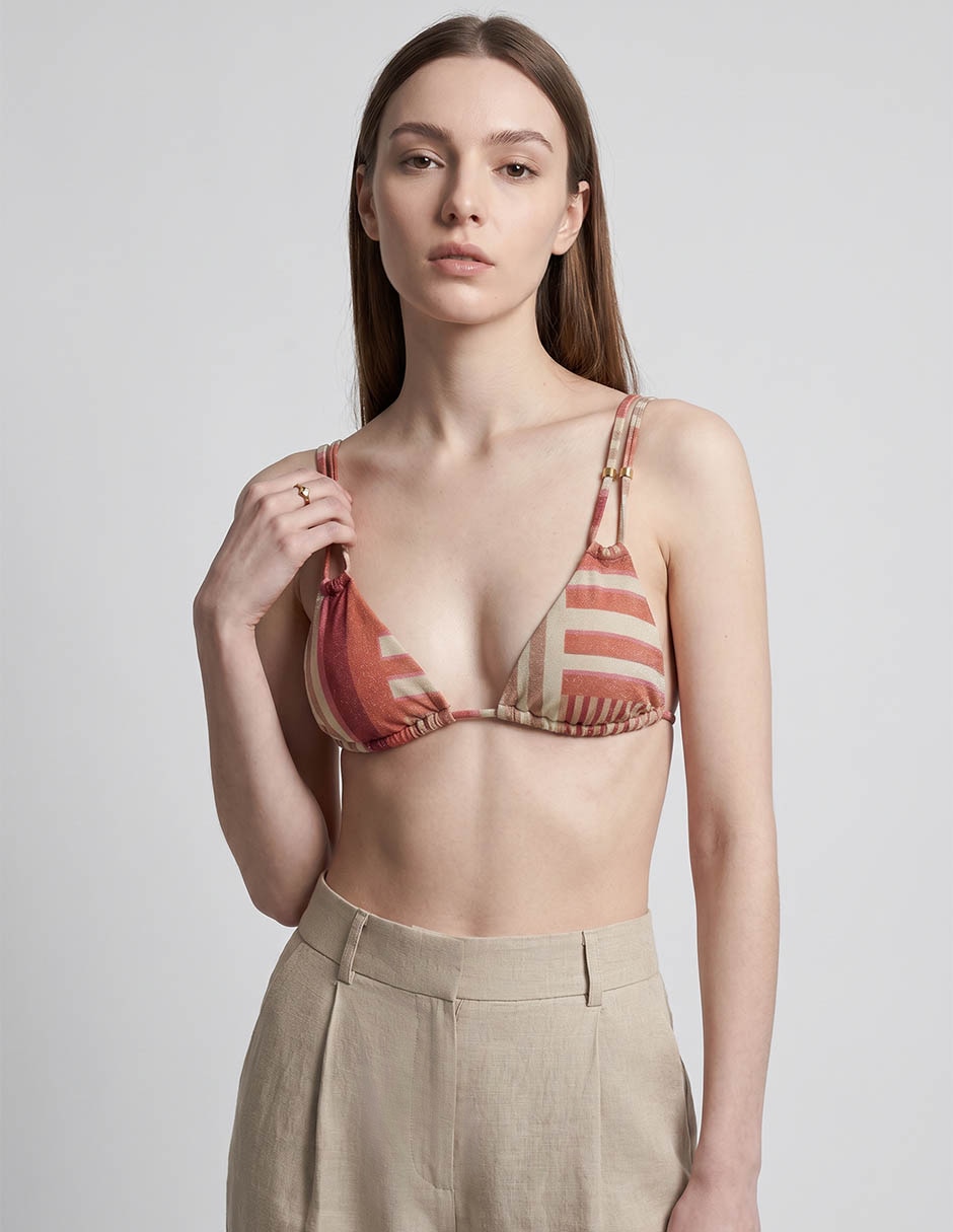 Top de traje de baño para mujer