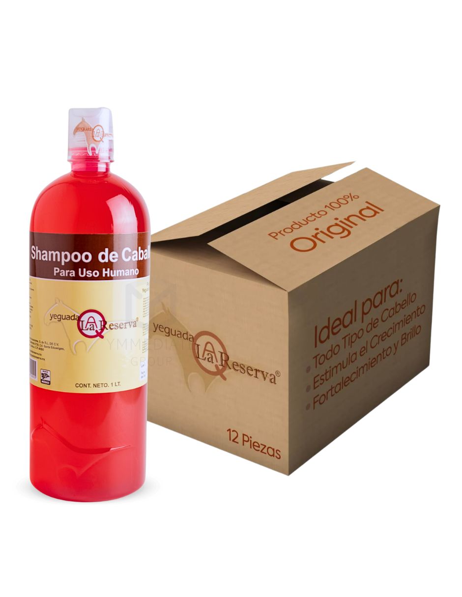 Shampoo anticaída para cabello todo tipo rojo caída del cabello