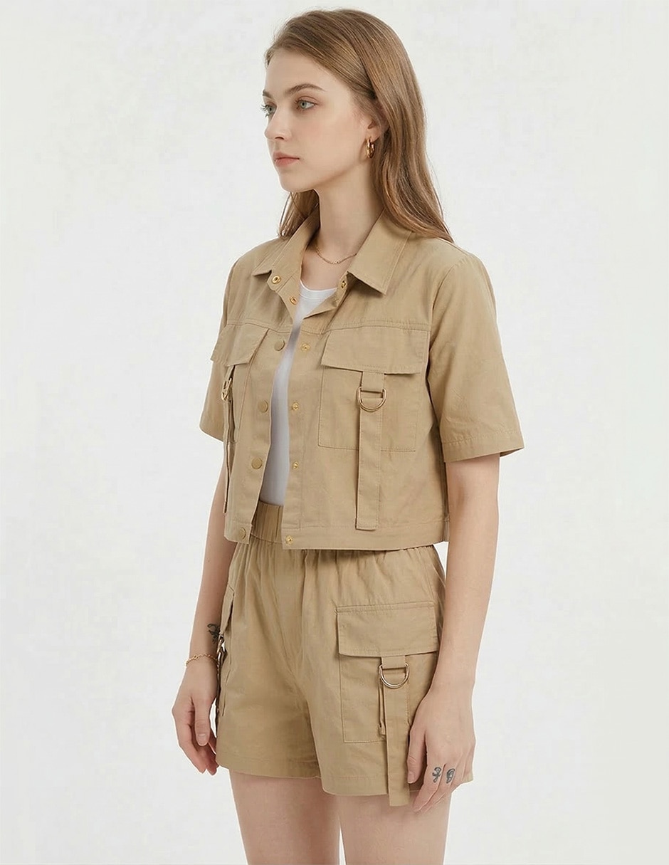 Casual cargo para mujer 2