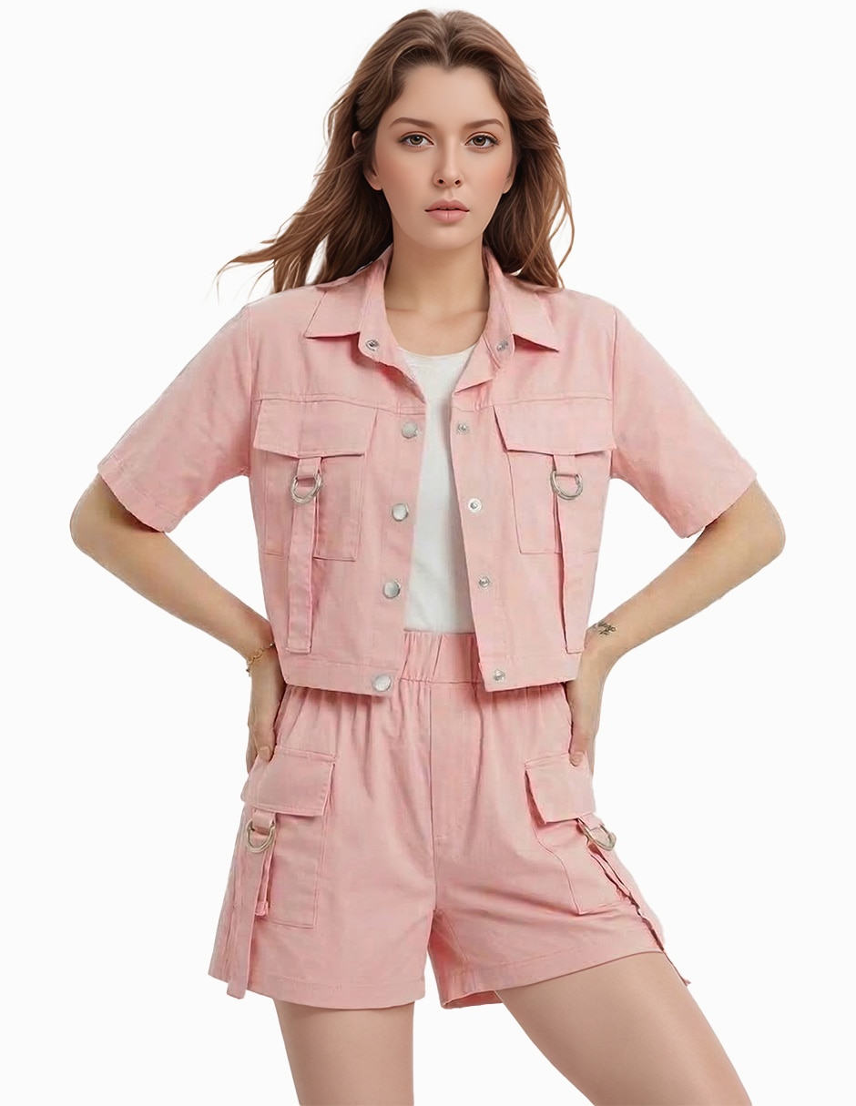 Casual cargo para mujer 1