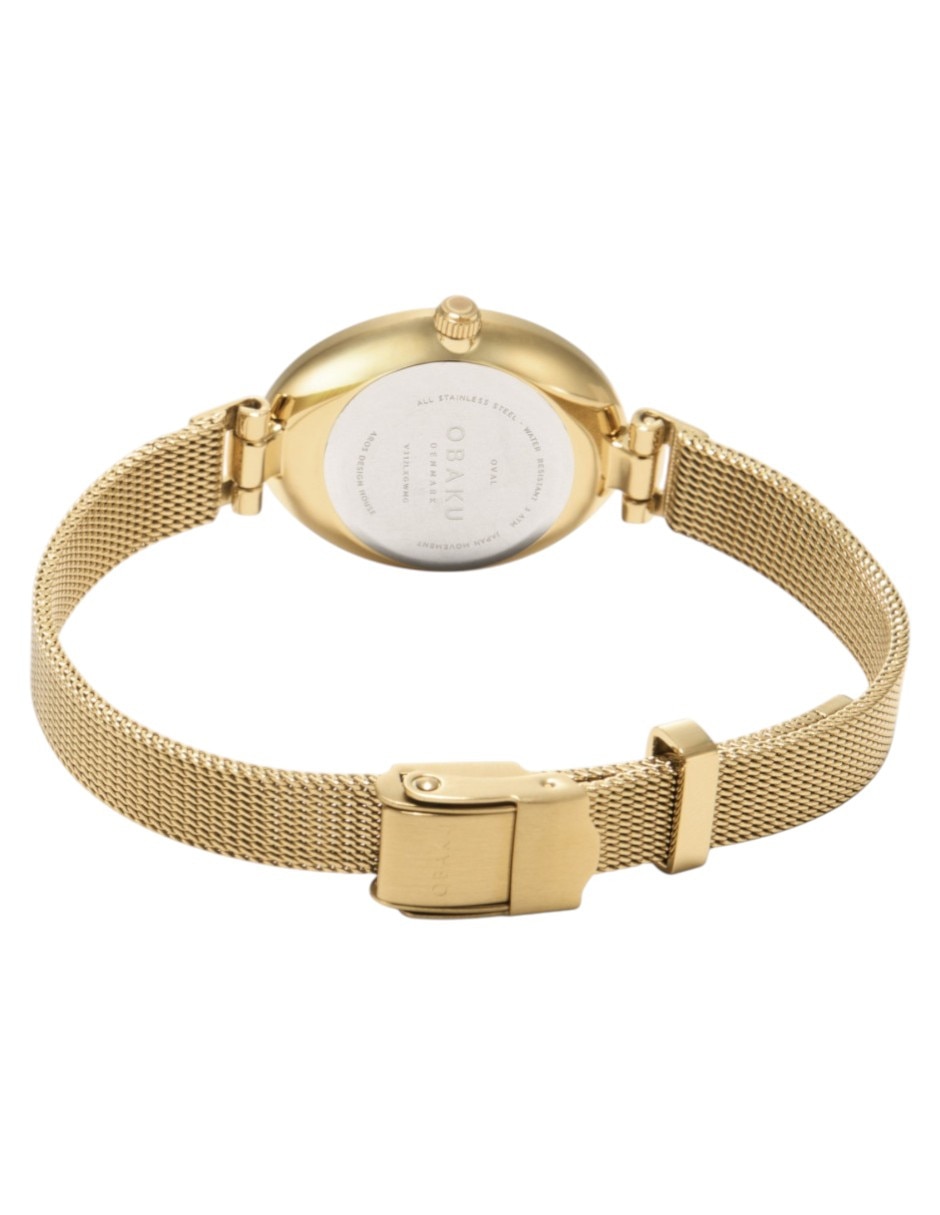 Obaku denmark oval para mujer v312lxgwmg