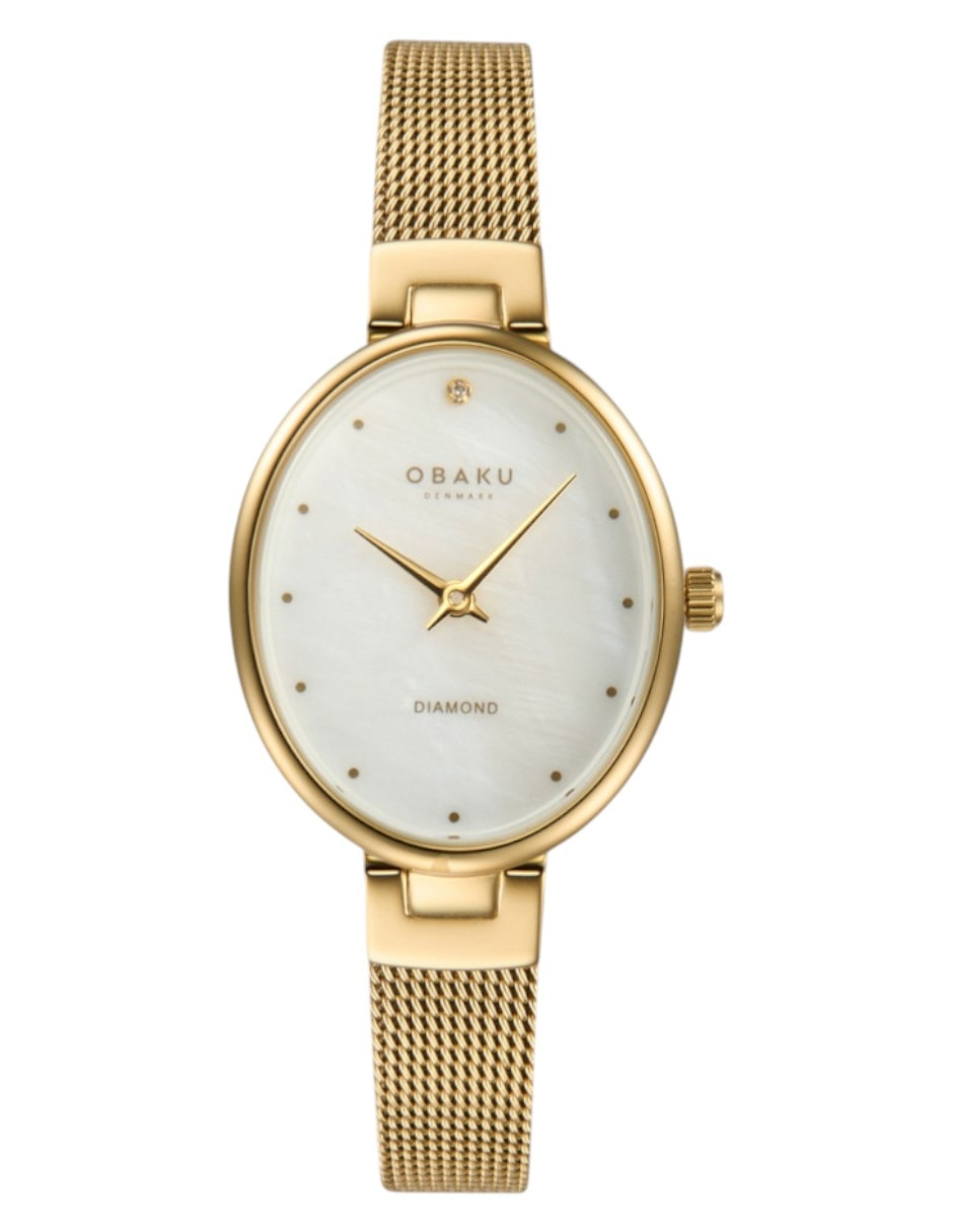 Obaku denmark oval para mujer v312lxgwmg