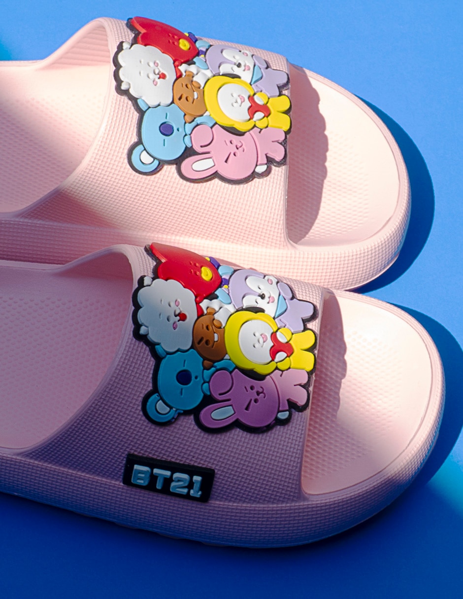 Sandalia yuyin bt21 bts para mujer