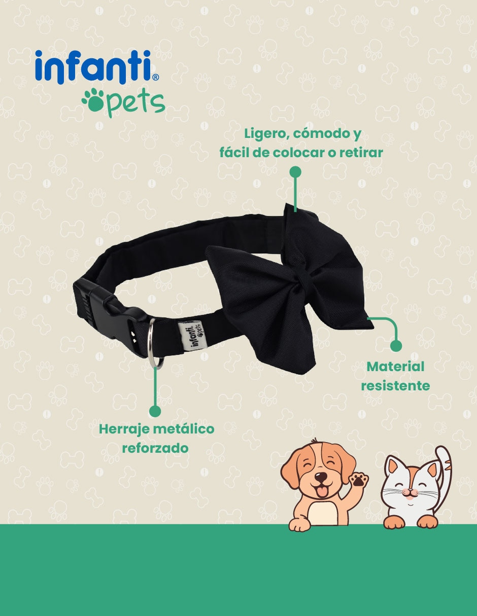 Moño para perro y gato infanti pets