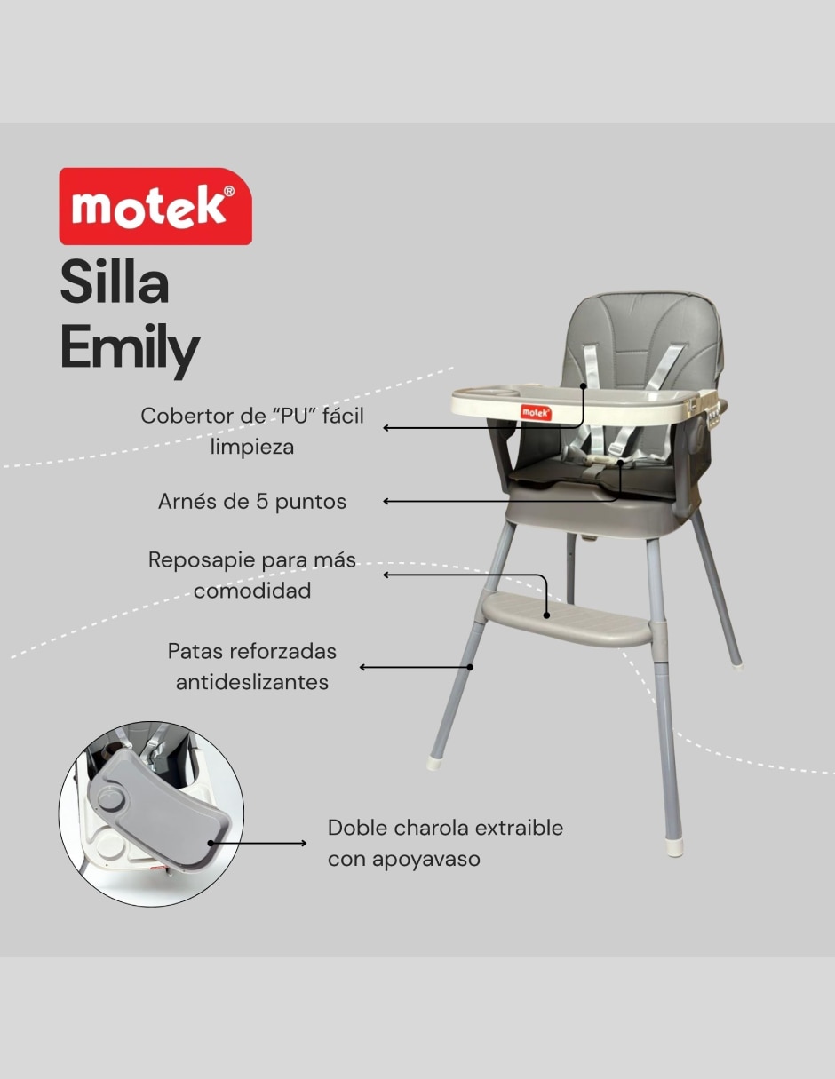 Silla convertible Motek Emily