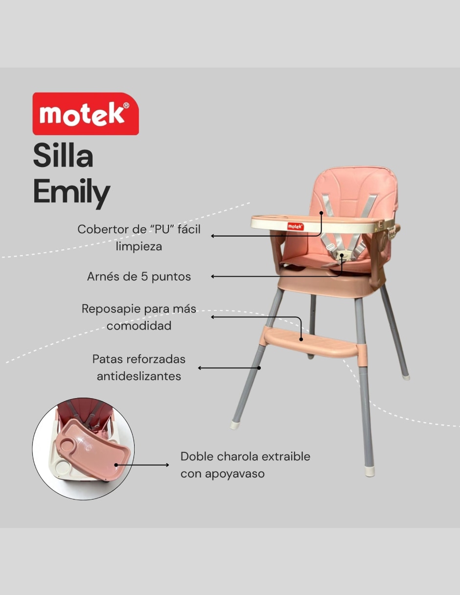 Silla convertible Emily 2