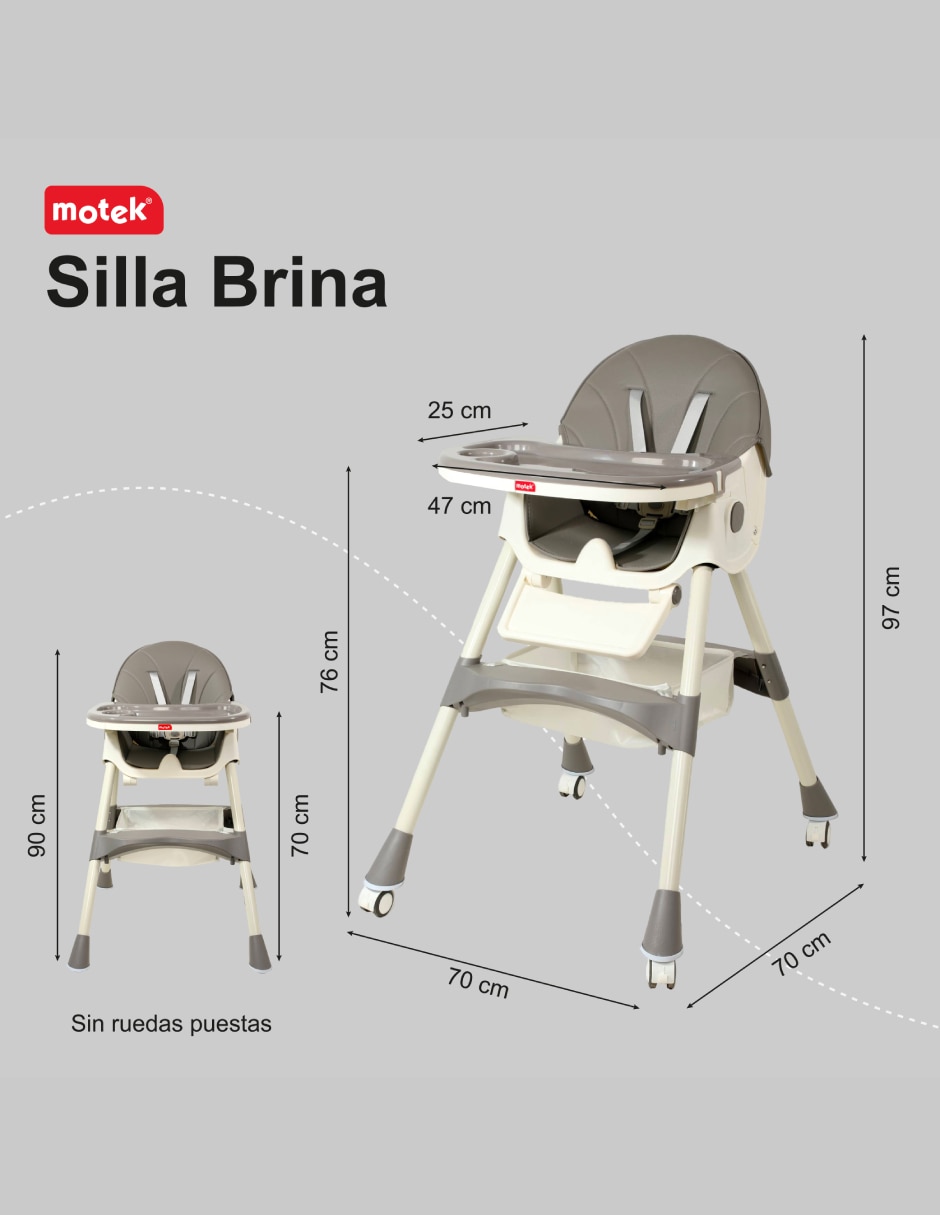 Silla convertible Motek Brina