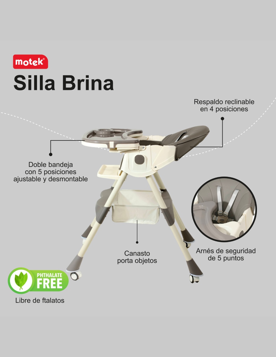 Silla convertible Motek Brina