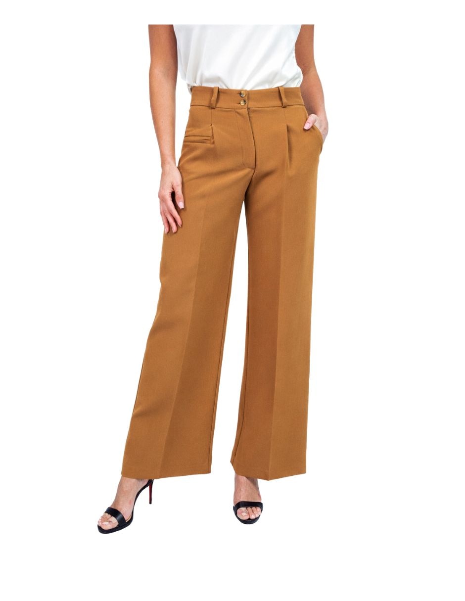 Pantalón coulotte flare para mujer