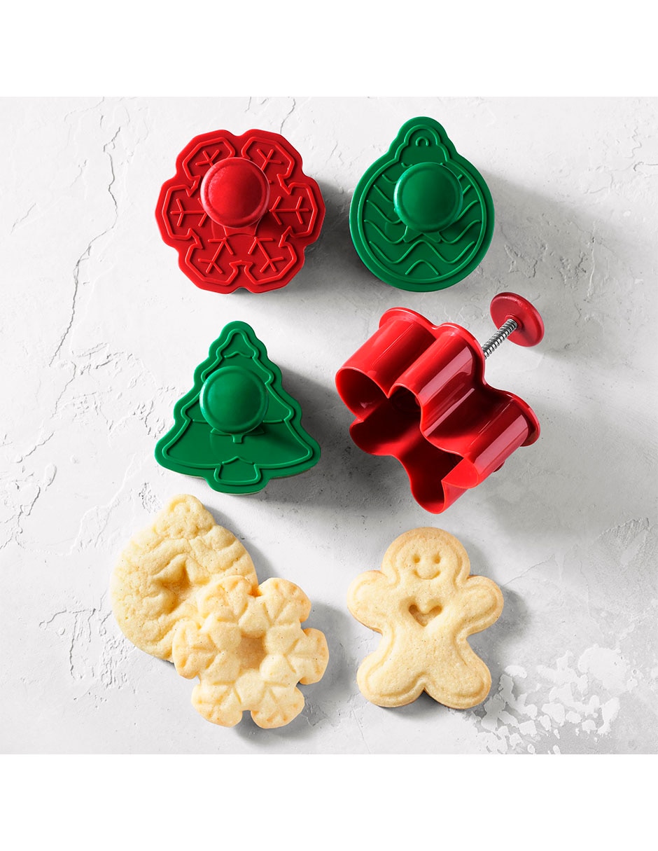 Set cortadores galletas Holiday Thumbprint 3