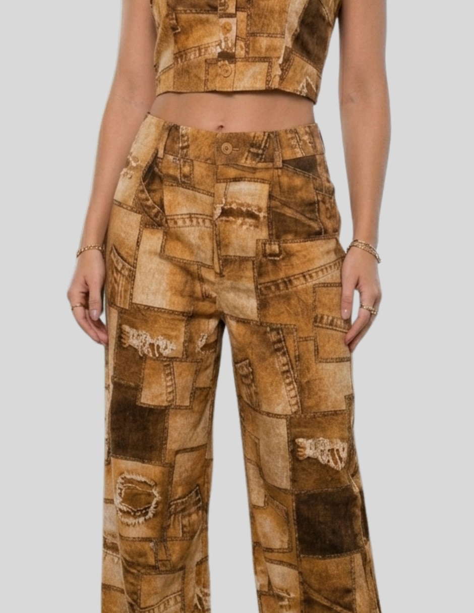 Casual malabis conjunto de mujer 2 piezas top y pantalón para mujer